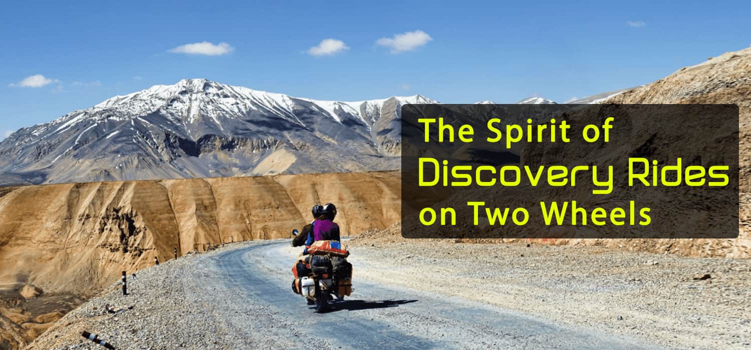 The spirit of Discovery rides on two wheels